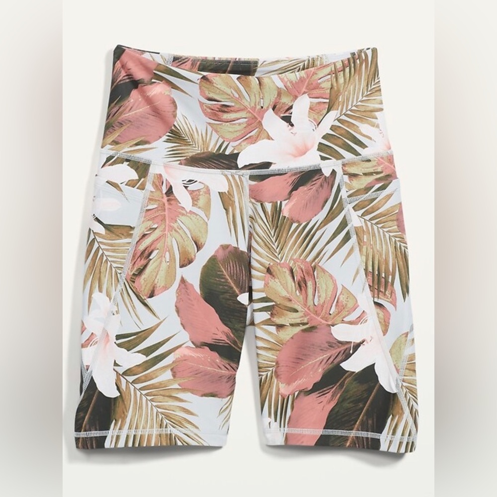 High-Waisted PowerSoft Biker Shorts for Women -- 8-inch inseam